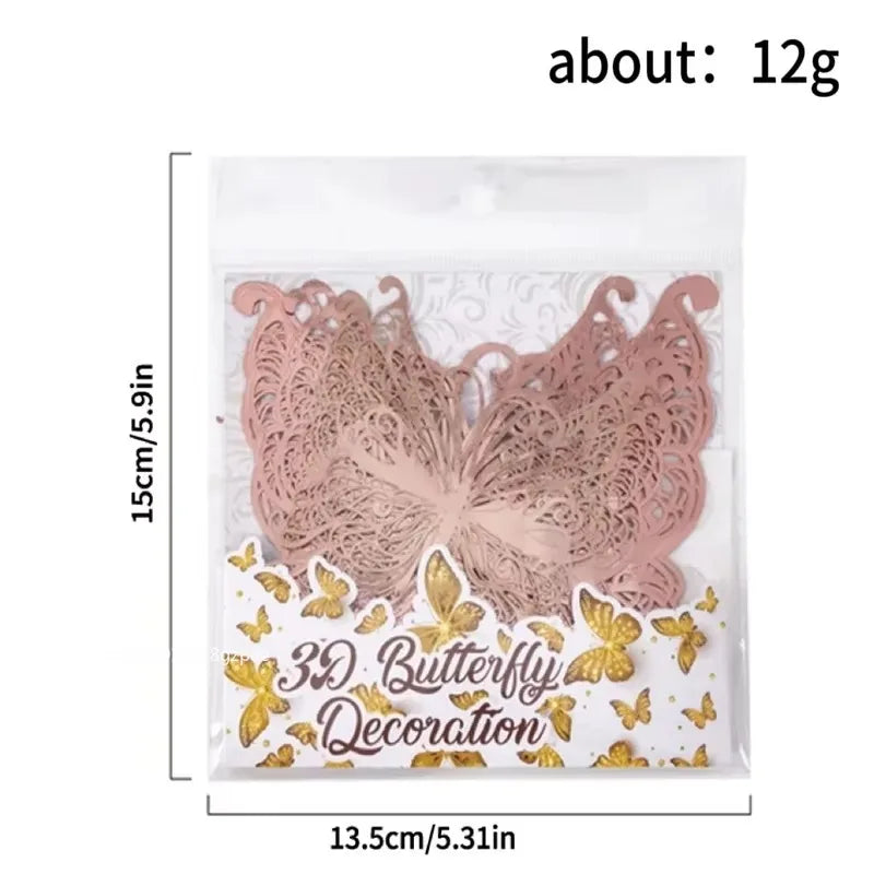 3D Butterfly Wall Stickers – DIY Decorative Butterflies for Home Decor