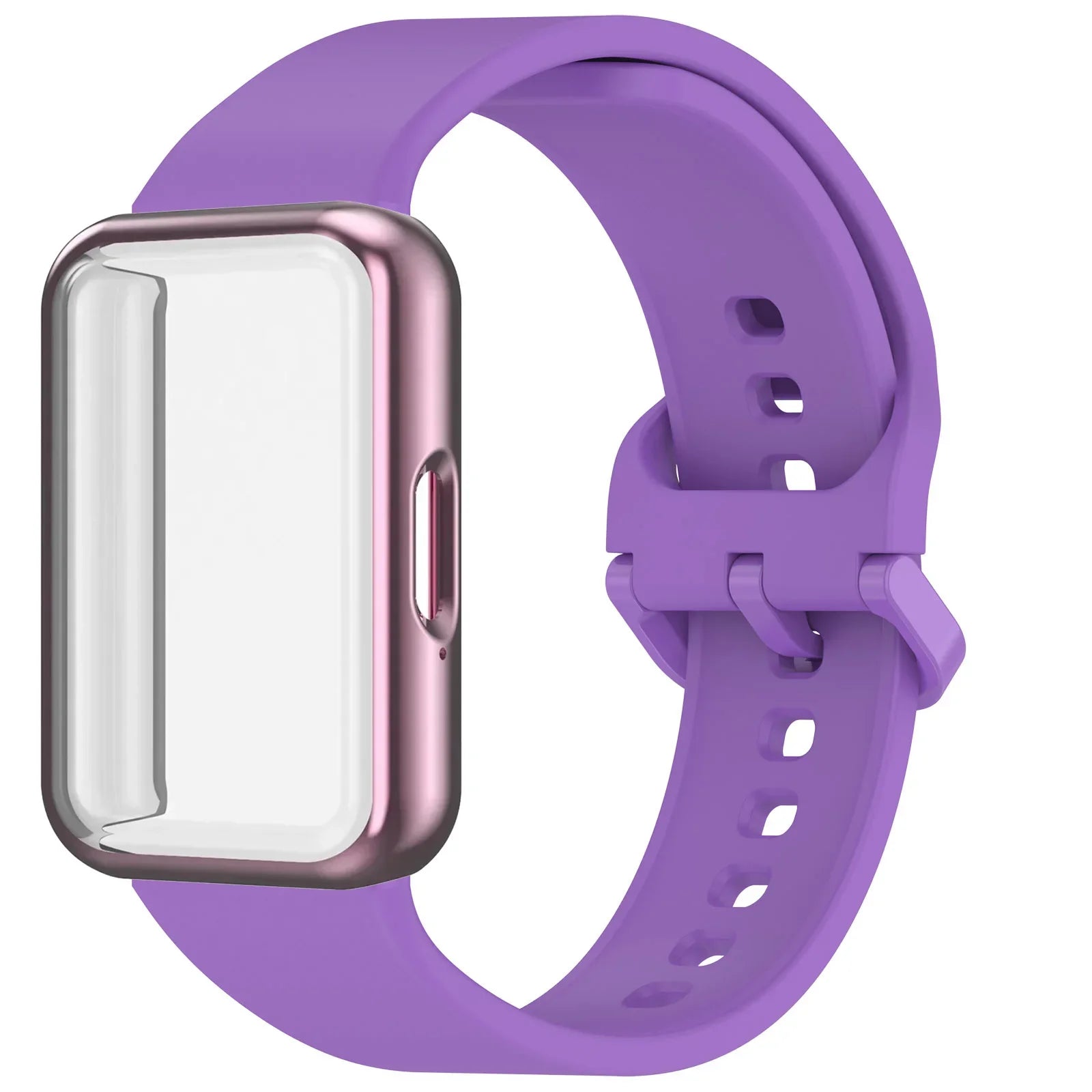 Samsung Galaxy Fit 3 Strap & Case – Silicone Band Cover Kit