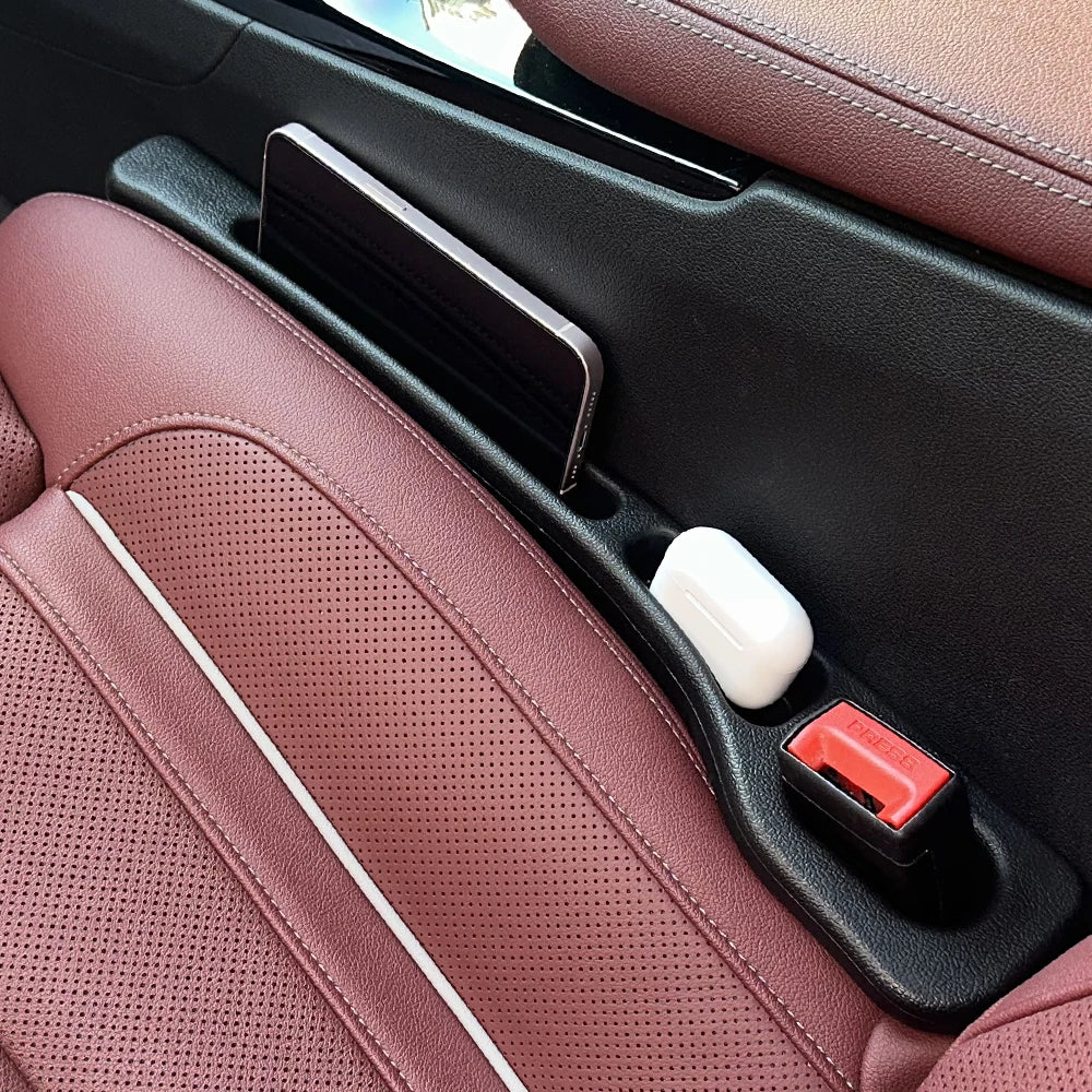 Car Seat Gap Filler – Leak Proof Phone & Wallet Holder Strip
