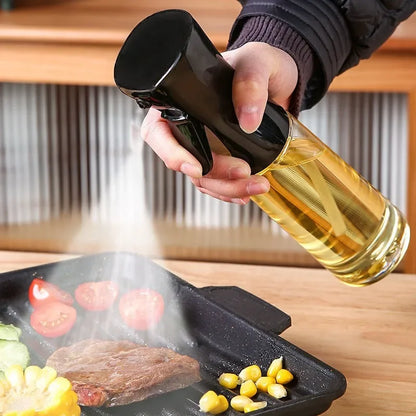 Oil Spray Bottle – Reusable Olive Oil & Vinegar Sprayer