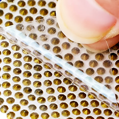 Sparkling Dog Paw Car Decal – Multicolor Rhinestone Sticker for Vehicle Interior