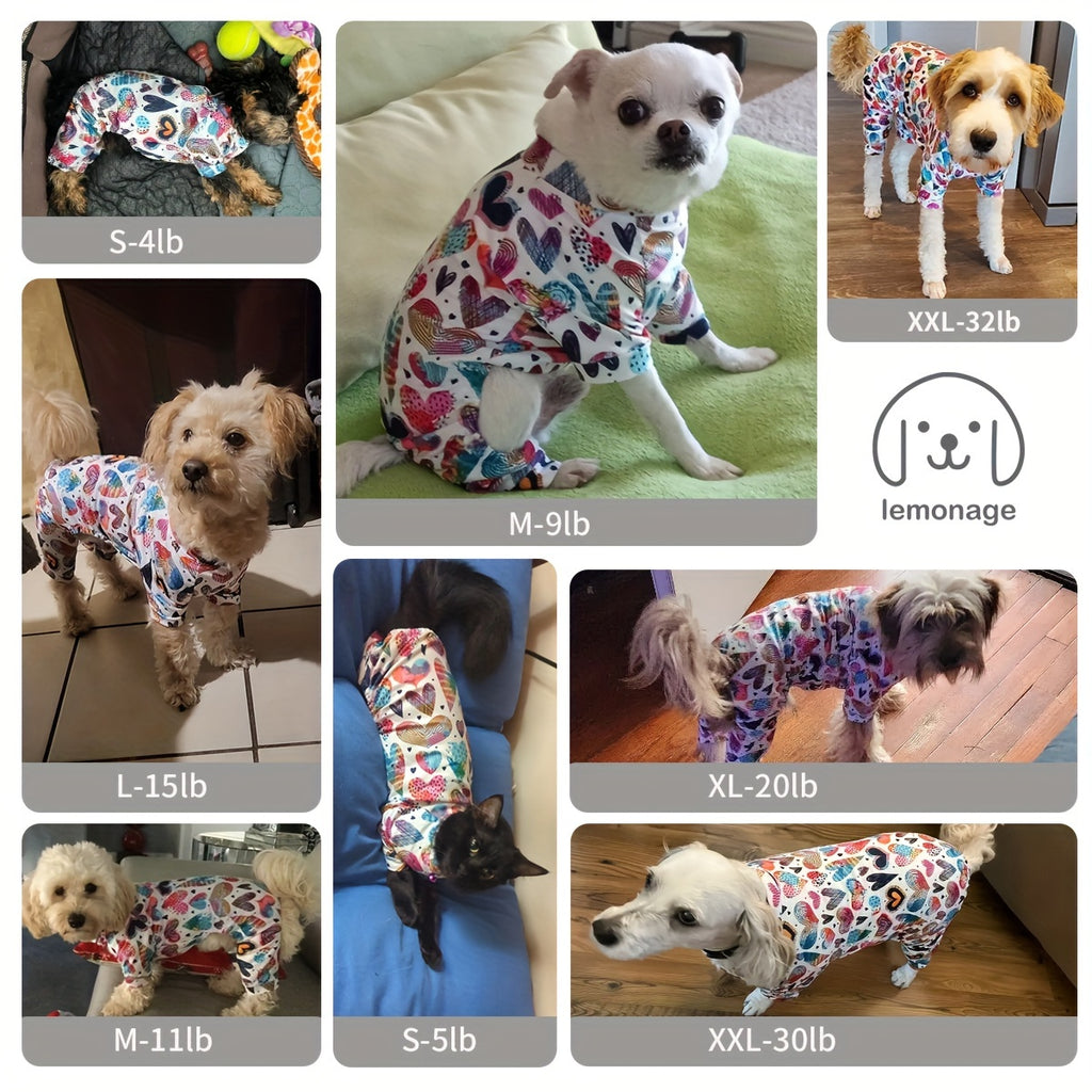 Soft Pet Pajama Jumpsuit