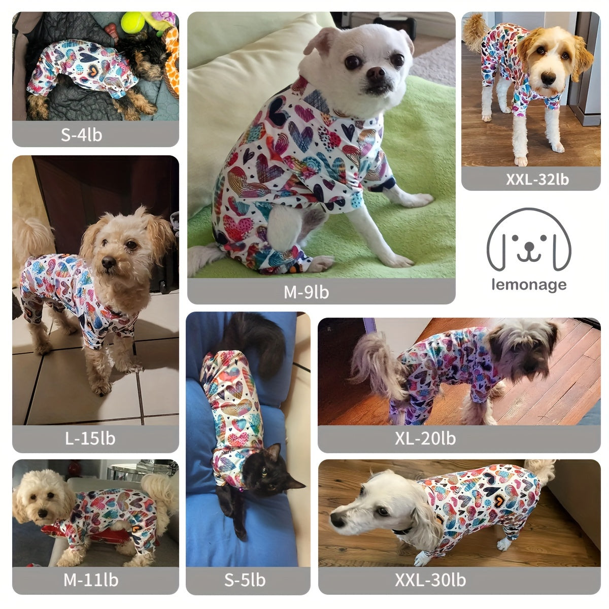 Soft Pet Pajama Jumpsuit