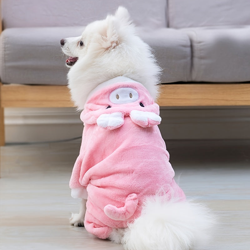 Cute Winter Dog Clothes – Cozy & Stylish Outfit for Small Dogs Perfect Christmas Gift