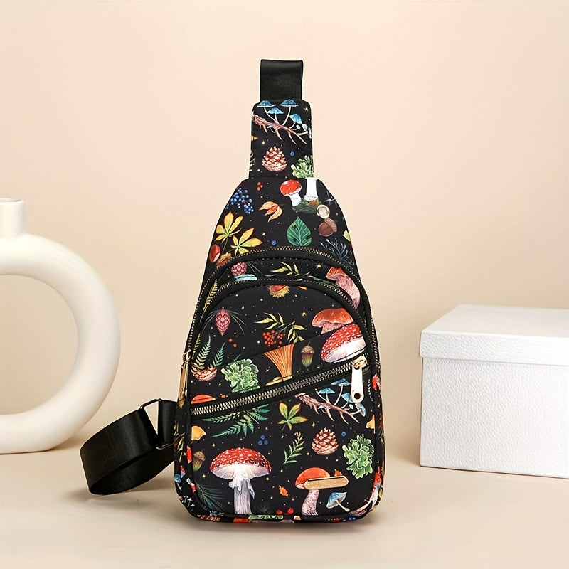 Hands-Free Urban Crossbody Chest Bag for Everyday Use