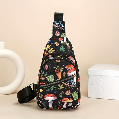 Hands-Free Urban Crossbody Chest Bag for Everyday Use