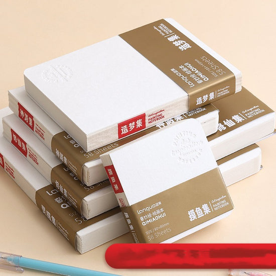 Wonderful Painting Journal Pen Fishing Notebook Special Extra Thick Notebook