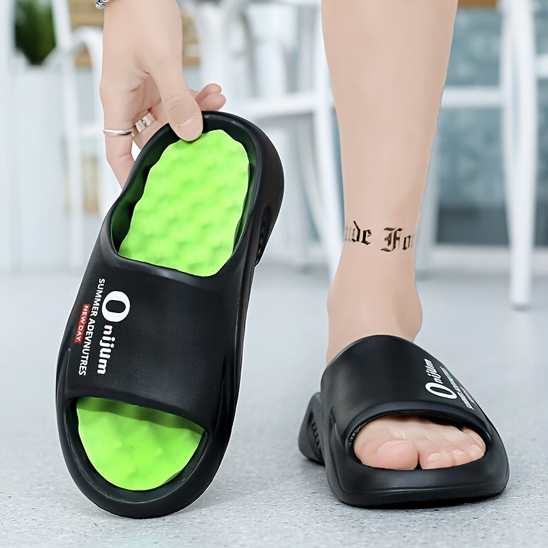 Men’s Non-Slip EVA Slide Sandals – Indoor & Outdoor Use